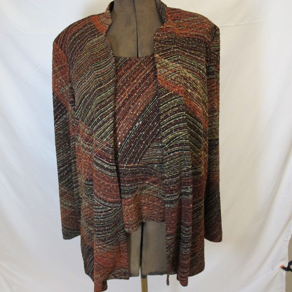 Coldwater creek coordinated top and jacket – PXL